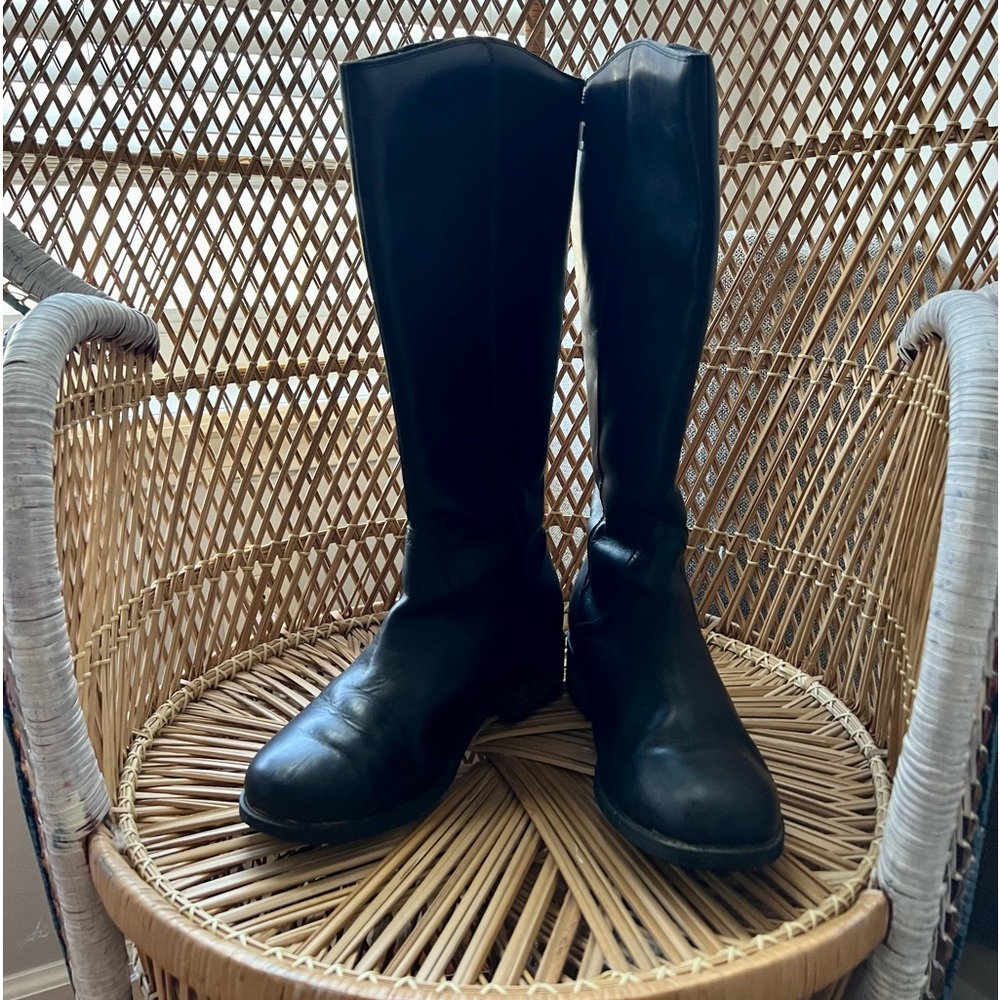 Leather UGG boots